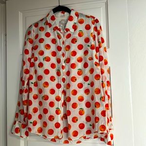 JCrew cotton/silk ‘Perfect’ blouse